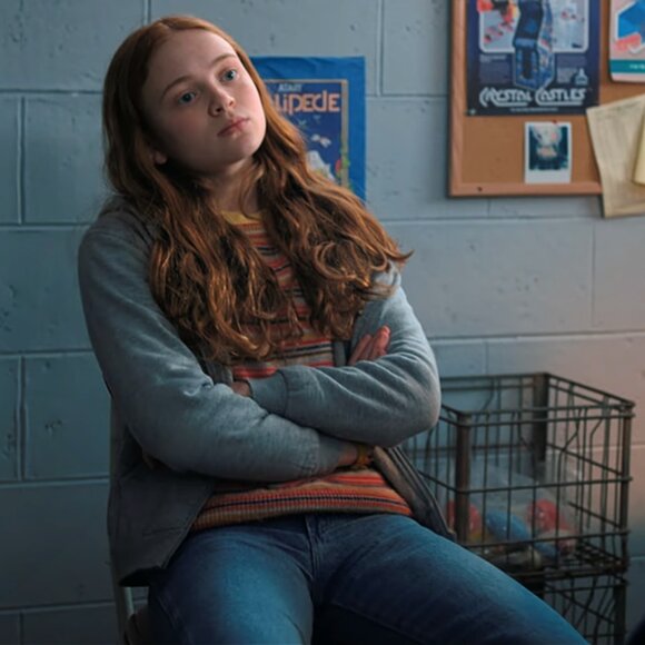 GAP Striped Merino Wool Blend Sweater ASO Max Mayfield - Picture 9 of 9